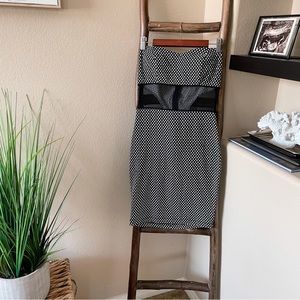 Black & White Polka Dot Tube Top Dress